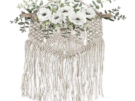 CIN3374 - Macrame and Poppies - 12x12 Online now