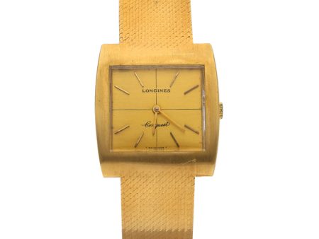 Reloj Longines para caballero modelo Conquest en oro amarillo 18 kilates. Supply