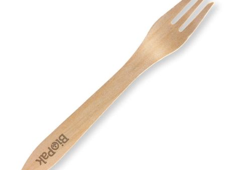 19cm Wood Fork - Each on Sale