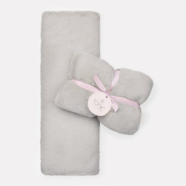 Deluxe Heat Pillow Smokey Grey For Sale