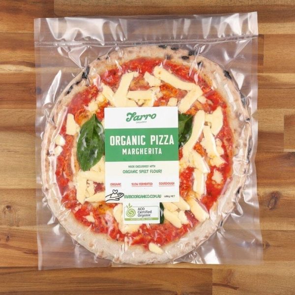 Organic Spelt Pizza Margherita 10  400g on Sale