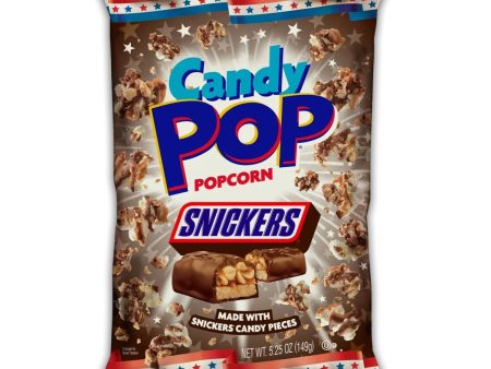 Candy Pop Snickers Popcorn 149g Discount