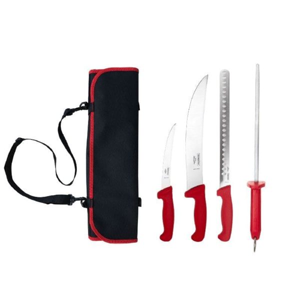 5 Piece LOW & SLOW Barbecue Set in Pouch on Sale