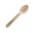 10cm Wood Teaspoon - Each Supply