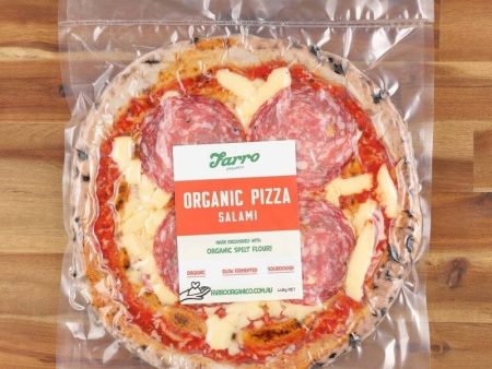 Organic Spelt Pizza Salami 10  440g on Sale