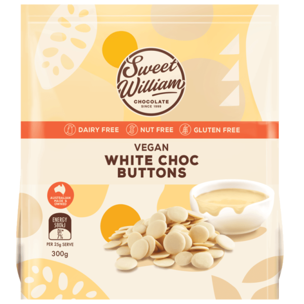 300g White Choc Buttons Online