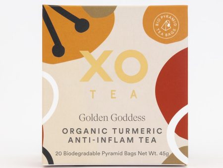 XO Tea Golden Goddess Turmeric Anti-inflam 20 Teabags Online Hot Sale