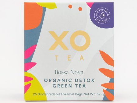 XO Tea Bossa Nova Detox Green Tea - 25 Teabags Cheap