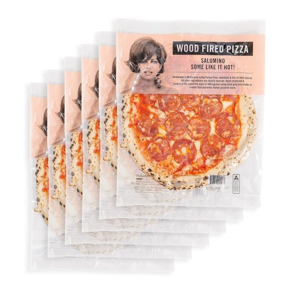 Postmistress Salami Pizza - 6 Pack Online now