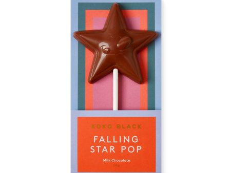 Falling Stars Pop Milk Chocolate 30g Online Hot Sale